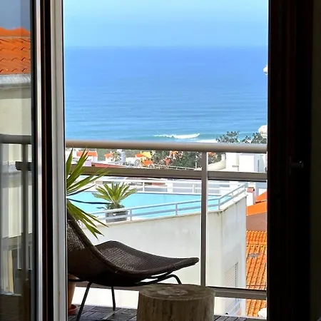 Ocean Flat - Private Rooftop Terrace Bbq Appartamento Nazaré