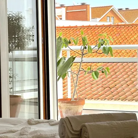 Ocean Flat - Private Rooftop Terrace Bbq Appartamento Nazaré