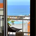 Boutique W Sea View And Private Rooftop Terace 公寓 纳扎雷