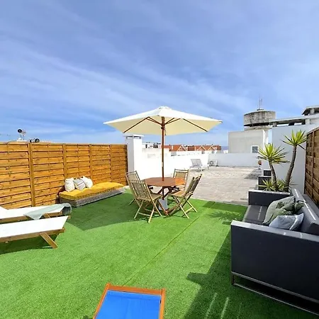 Boutique W Sea View And Private Rooftop Terace Nazare