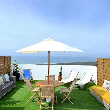 Boutique W Sea View And Private Rooftop Terace Apartment Nazare
