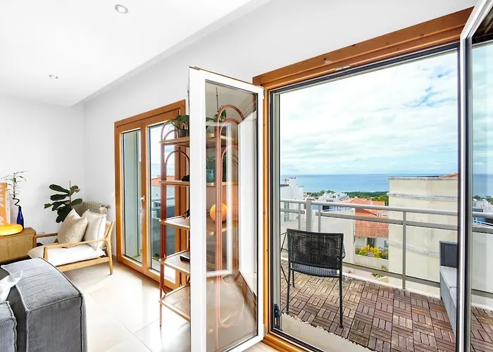 Boutique W Sea View And Private Rooftop Terace Назаре