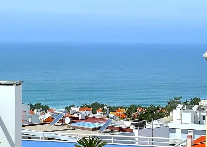 Boutique W Sea View And Private Rooftop Terace Назаре
